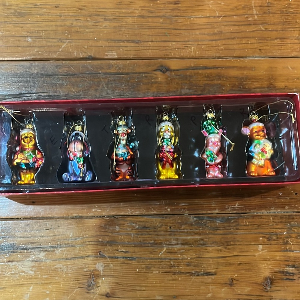 Winnie the Pooh Christmas ornament set - Disney Exclusive